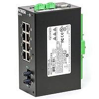 Advantech 309FX-ST Unmanaged Ethernet Switches 9PORT(8-10/100TX,1-100FXUPLINK),DIN