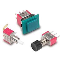 Carling Technologies 3MN-SP-7-P1-B6-M7GE Pushbutton Switches Mini PB SW ON OFF SP 1A 120VAC 28VDC