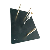 PEGO PG-TF1005 Test Fixture with Three-Pointed Metallic Supports (100mm, 6mm)