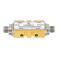 Fairview FMAM9002 1.75 dB NF Low Noise Amplifier Operating From 5 GHz to 9 GHz with 22.5 dB Gain, 16.7 dBm Psat and SMA