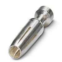 PHOENIX CONTACT 1663666 Contacts Turn 2.5 Crimp Fem Diam. 0.75-1.00mm,Ag