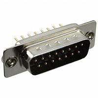 NorComp 772-E15-113R011 Plug IP67 Solder Cup D-Sub Machined Contacts