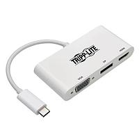 Tripp Lite U444-06N-HVDPW USB Type-C to DP, HDMI, VGA USB 3.1TYPC TO HDMI/DP/VGA MST