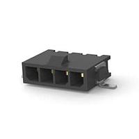 AMP Connectors - TE Connectivity 2-1445100-4 Headers MICRO MNL HDR ASSY S/ROW LF