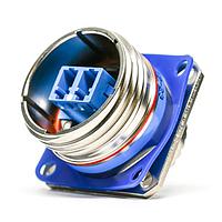 Amphenol FSI LCFTV20NN Receptacle LC Field Sqr Flange Rcpt Assy Ni Plated