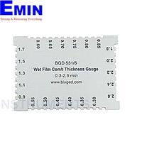 Biuged BGD 531/6 Wet Film Thickness Gauges (300µm-2600µm (@25µm /100µm))