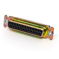 Cinch DBUF25S Receptacle DSUB 25F CRIMP F GF ZINC