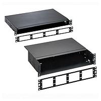 Panduit KPA24WSBL Patch Panels Keystone 24 Port Angled Shielded Panel w