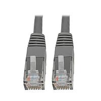Tripp Lite N200-015-GY Cat 5e, Cat 6 15FT GRY CAT6 GIG PTCH CBL