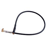 Siretta ASMK025ZM174S11 RF Cable Assemblies MMCX RIGHT ANGLE TO MMCX FEMALE STRAIGHT 250MM RG174 CABLE
