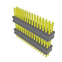 Samtec FW-15-04-G-D-346-150 Connectors Flexible Micro Board Stacking Header, 0.050" Pitch