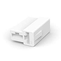 AMP Connectors - TE Connectivity 1-180907-6 Rectangular MIL Spec Connectors FF 250 REC HSG 2P NYLON NAT