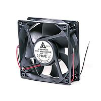 Delta Electronics, Inc. AFB1248VHE-TP18 Tubeaxial Fan, 120x38mm, 48VDC, 190.48CFM, 14.88W, 0.31A, 55.5dBA, Ball, 4-Leads, Tach/PWM