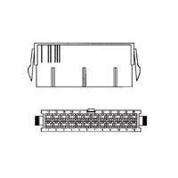 AMP Connectors - TE Connectivity 2-1586861-0 Plug Housing 20P PLUG DR PNL MNT GLOW WIRE