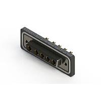 EDAC 628W5W5-122-1NA Mixed Contact D-Sub Connectors Vertical Waterproof Power Combo D-Sub Connector