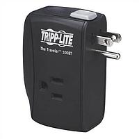 Tripp Lite TRAVELER100BT Surge Protectors 2out direct plug-in holds 2 Transformers
