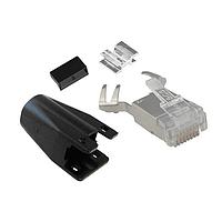 Stewart Connector SS-39200-087 Modular IP20 Modular Plug  Cat6a  8P 8C  Shielded  .037"-.042" Conductors  .270"-.300" Overall OD