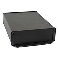 Hammond Manufacturing 1457T2202EBK EMI/RFI Shielded EMI/RFI Alum/Flanged 8.66x2.35x6.51 Black