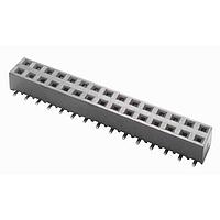 3M Electronic Solutions Division 966210-2000-AR-PR Socket 10P DUAL ENT DR SKT SMT LO PROFILE