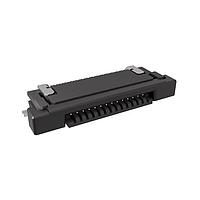 Amphenol FCI SFV14R-1STE1HLF Board Mount 0.50mm Flex Connector, SFV-R Series, 14 Position, Bottom Side Contact, Side Entry Surface Mount ZIF Connector, Halogen Free, Lead Free
