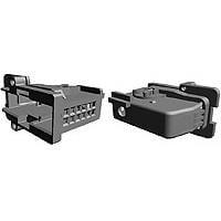 AMP Connectors - TE Connectivity 1379095-3 Accessories COV+LEV MQS 12W 0DEG BLAC