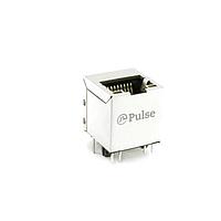 Pulse Electronics JX3V-9015NL Connectors CONN,RJ45,TOP ENTRY,1GD(Vdr), 1:1 PIP , Y/G LED, TY