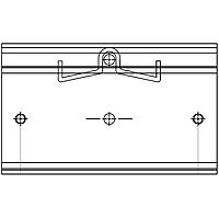 MEAN WELL DRP-04 Accessories Mounting Acc. For Case 203,205,978,999