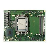 congatec HPC/cALS-i3-12100E Computer-On-Modules - COM COM-HPC Client module based on Intel  Core  i3-12100E LGA 1700 processor with 4 P-cores 3.2GHz up to 4.2GHz, 12MB Intel  Smart Cache, Intel  UHD Graphics 730 with 24EUs, Dual channel DDR5 3600MT/s memory interface, Chipset Q680E, Intel  code name: Al