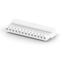AMP Connectors - TE Connectivity 4-640429-3 Receptacle Housing 13P MTA156 CONN ASSY 24AWG WHT