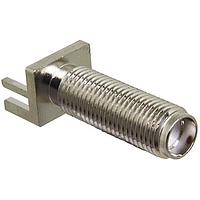 Linx Technologies - TE Connectivity CONSMA003.062-L Connectors SMA Fml Edge Mount 0.062" PCB, Extd.