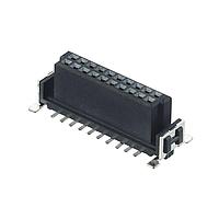 Harwin M55-6002042R Connectors 20P 1.27 SMC Female Vertical SMT Type