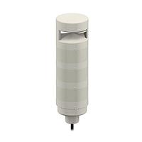 Banner Engineering TL70GYRAC Modular Tower Light TL70 Tower Light; Gray Housing: 3-Color Audible Indicator; Voltage: 12-30 V dc; Environmental Rating: IP65; Input: Bimodal; Colors: Green Yellow Red; 2 m (6.5 ft) Integral Cable