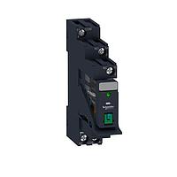 SCHNEIDER RXG12BDPV Interface Relay RXG Relay & Socket,1C/O 10A 24VDC, diode