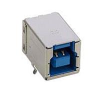 Amphenol Commercial Products GSB191363F1C9HR USB Type A Connectors USB 2.0, TYPE A RCPT UPRIGHT