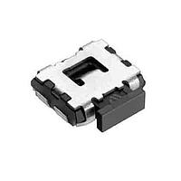Mitsumi SOU-248HST Side Click Tactile Switch w/Side Click, SPST-NO, 12VDC, 2.0N, 0.2mm Travel, Boss, R-667270
