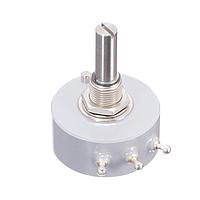 Nidec Components JP-30B 2K High Resolution 300 degree electrical angle, 27.3mA @ 54.7V, 2 kOhm resistance, manual single turn cermet, 30mm diameter, wirewrap leads