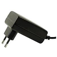CUI Inc SWM30-6-EV-P5 Wall Mount AC Adapters ac-dc, 6 Vdc, 4.0 A, SW, wall-plug, EU Vertical, P5 center pos,  level VI, MED