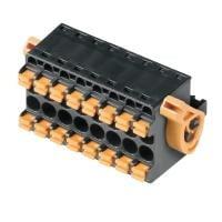 Weidmuller 1001120000 Pluggable Terminal Blocks BLDF 5.08/06/180LH SN BK BX