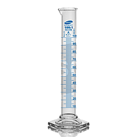 Omsons/Germany 71/3 Measuring Cylinder with Hexagonal Base (25ml)