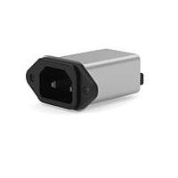 Corcom - TE Connectivity 3IHE1 Inlets Inlet, Med Filtr Fl, 3A