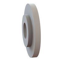 Essentra Components 12SWS1022 Shoulder Washer Shoulder Washer, .190 ID, .625 OD, .375 Shank OD