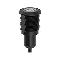 Banner Engineering S22RMTSXRH Base S22 Pro Touch Series: 2-color RGB Touch Sensor; Voltage: 10-30 V dc; Housing: Polycarbonate; IP67 IP69K; Output: Bipolar, NC, Momentary; Color: Red; 2 m (6 ft) Integral Cable