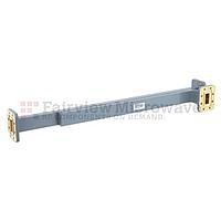 Fairview  FMWCP1020 10 dB WR-75 Directional Waveguide Broadwall Coupler With Square Cover Flange and E-Plane Coupled Port from 10 GHz to 15 GHz