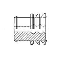 AMP Connectors - TE Connectivity 100132-1 Accessories CAVITY PLUG