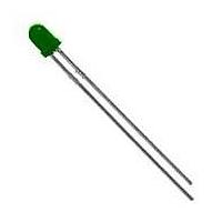 Lumex SSL-LX3044GC Single Color LEDs 3mm Short Lens Green