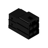 Molex 206996-2406 Receptacle Housing CP-4.5 RECP 4.5mm DR 4CKT POLZ POSLCK BLK