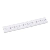 Altech MT6/H-1-10 Marking Tag Tag 6mm Hrz IMP 1-10 Sold by Pack of 100