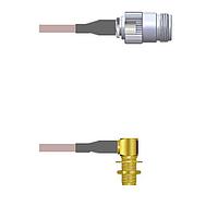 Amphenol Custom Cable Q-2002P0005108i RF Cable Assemblies N-SJ/SMA-RJB G316 108I