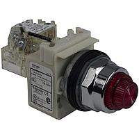 SCHNEIDER 9001KT1R31 Pilot Light PUSH-TEST PILOTLIGHT (GLASS COLOR CAP)