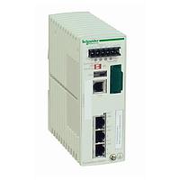 SCHNEIDER TCSESM043F1CU0 Managed Ethernet Switches CONNEXIUM MANAGED SWITCH 3TX/1FX-MM